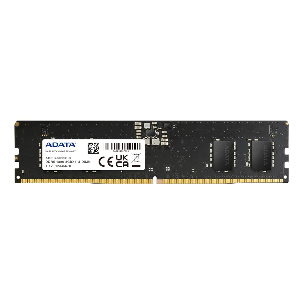 Оперативная память 8Gb AData AD5U48008G-S, DDR V, PC-38400, 4800MHz