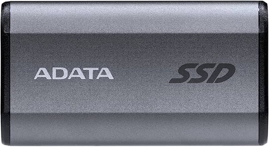 Внешний SSD 500Gb AData Elite SE880 AELI-SE880-500GCGY, USB Type-C, Grey