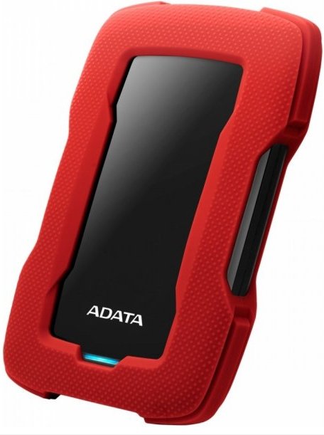 Внешний HDD 1Tb AData HD330 AHD330-1TU31-CRD, USB3.1, Red