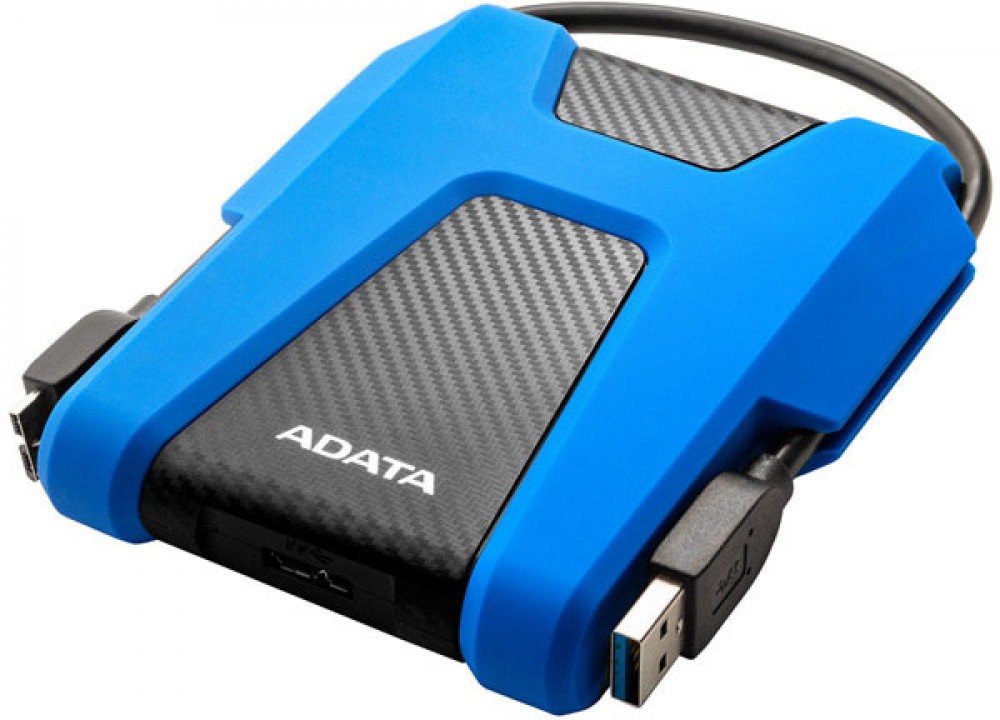 Внешний HDD 1Tb AData HD680 AHD680-1TU31-CBL, USB3.1, Blue