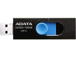 128Gb AData UV320 AUV320-128G-RBKBL, USB3.2, Black/Blue