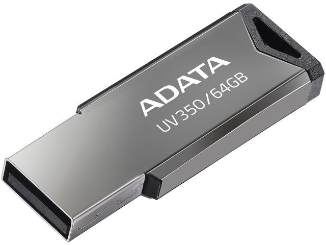 64Gb AData UV350 AUV350-64G-RBK, USB3.0, Black