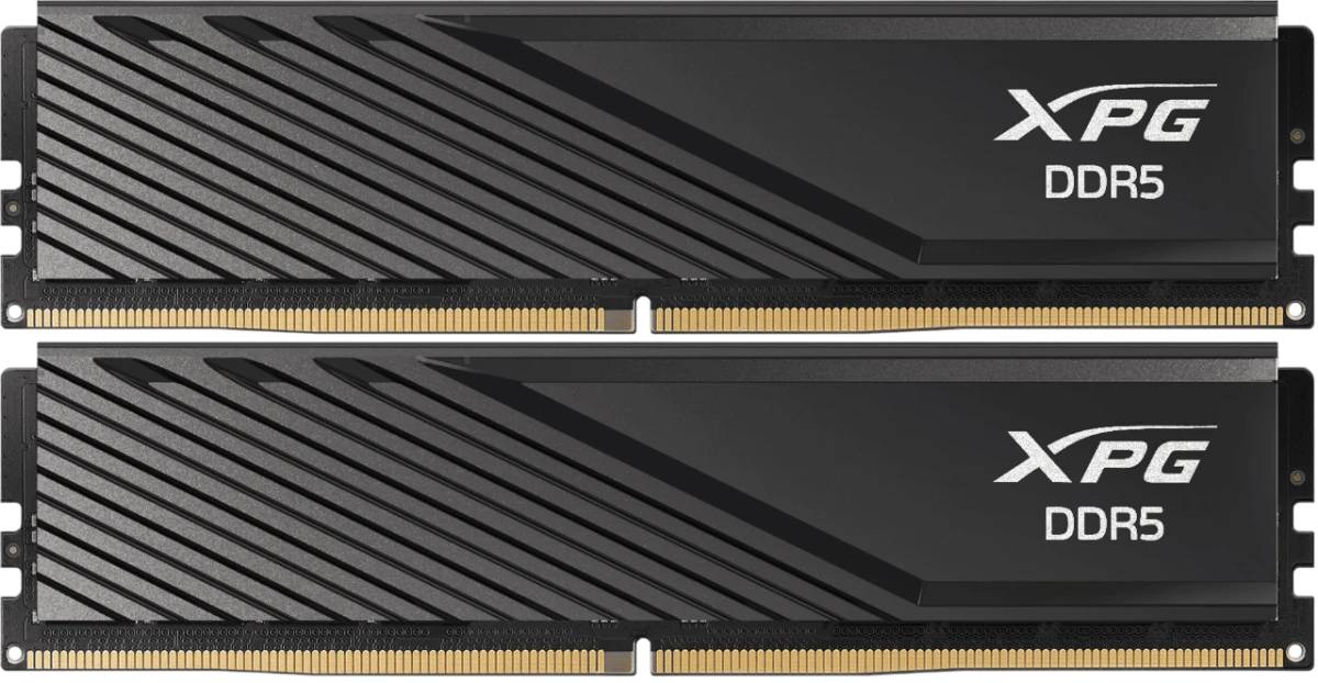 Оперативная память 32Gb AData XPG Lancer Blade AX5U6000C2816G-DTLABBK, DDR V, PC-48000, 6000MHz, kit 2x16Gb