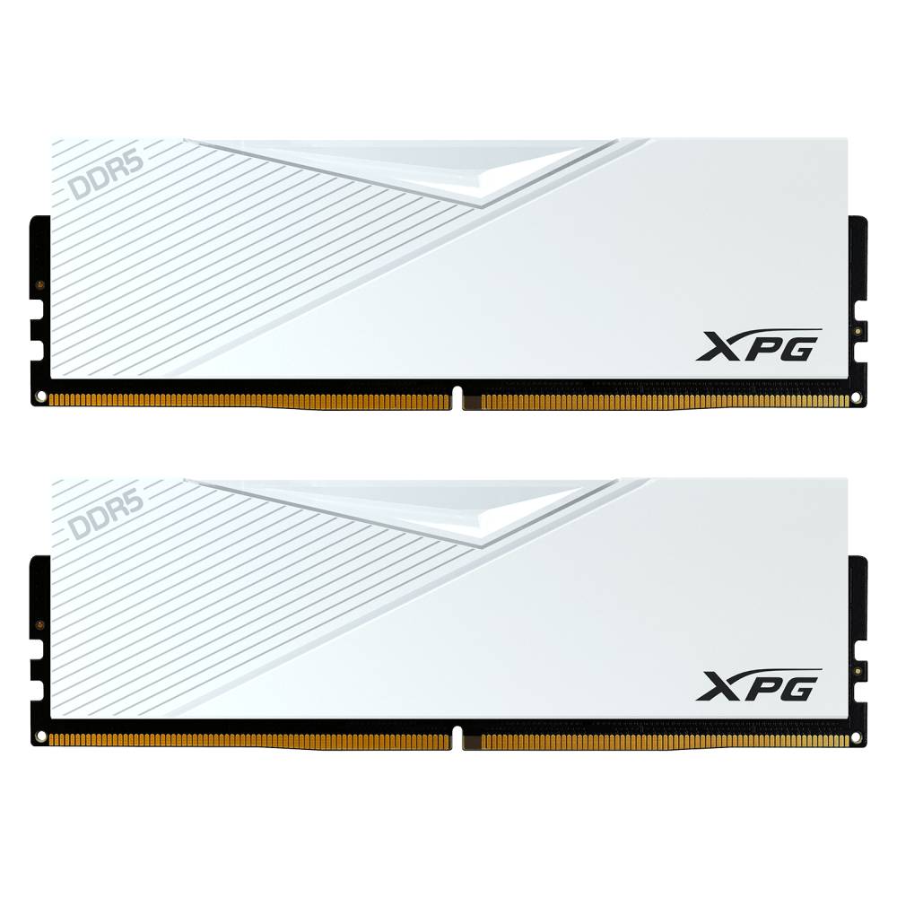Оперативная память 32Gb AData XPG Lancer White AX5U6000C3016G-DCLAWH, DDR V, PC-48000, 6000MHz, kit 2x16Gb