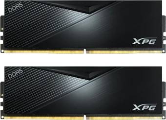 Оперативная память 64Gb AData XPG Lancer Blade AX5U6000C3032G-DTLABBK, DDR V, PC-48000, 6000MHz, kit 2x32Gb