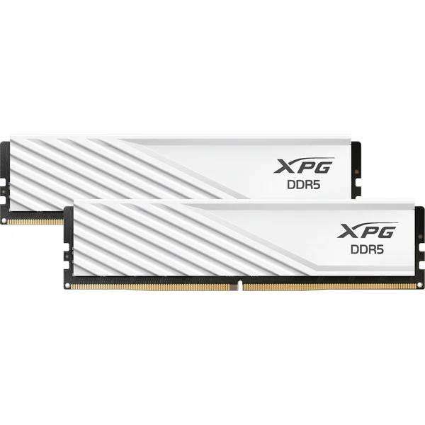 Оперативная память 32Gb AData XPG Lancer Blade White AX5U6000C3616G-DTLABWH, DDR V, PC-48000, 6000MHz, kit 2x16Gb