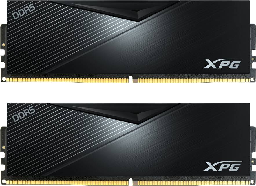 Оперативная память 64Gb AData XPG Lancer Black AX5U6400C3232G-DCLABK, DDR V, PC-51200, 6400MHz, kit 2x32Gb