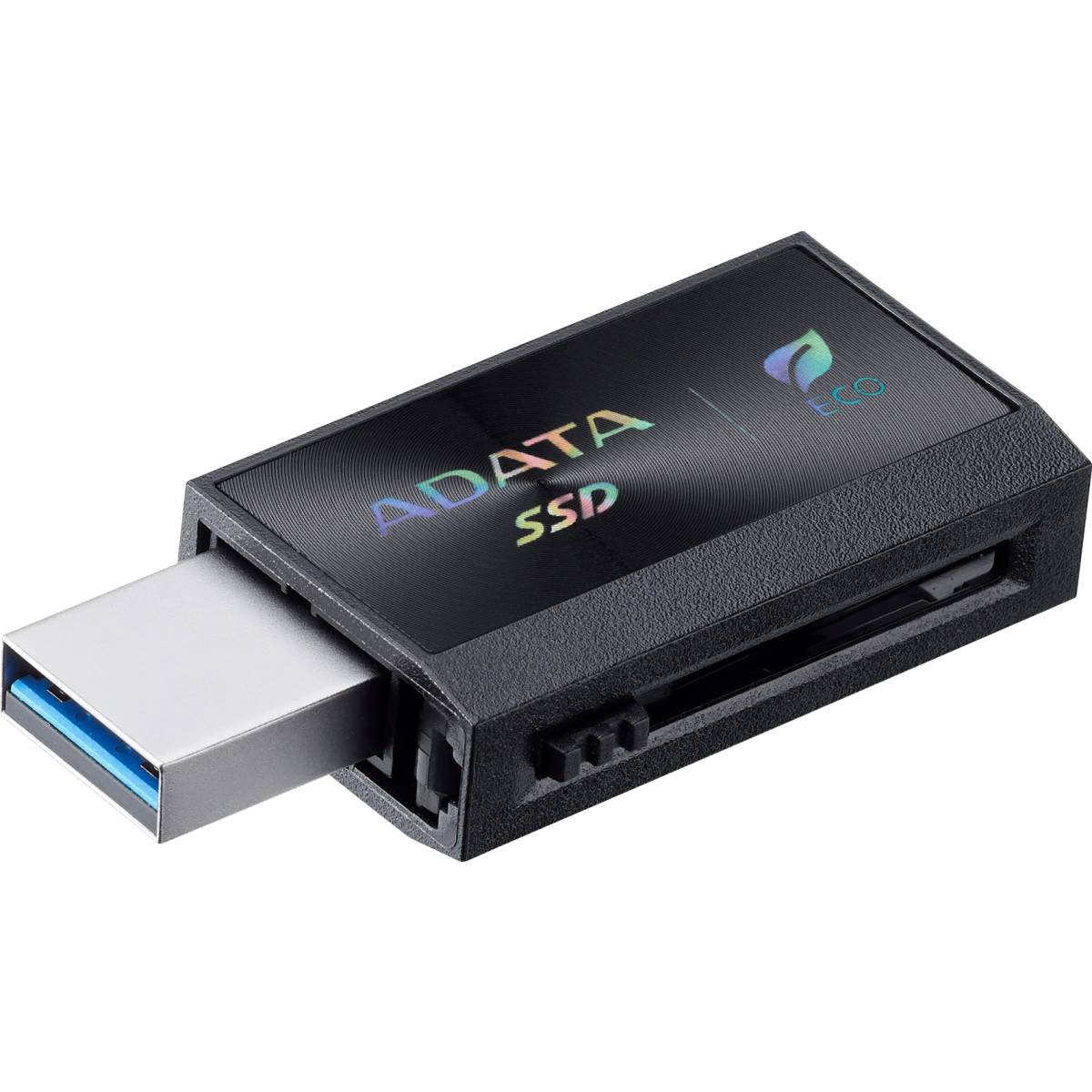 Внешний SSD 512Gb AData SC730 SC730-512G-CACTI, USB Type-C, Black