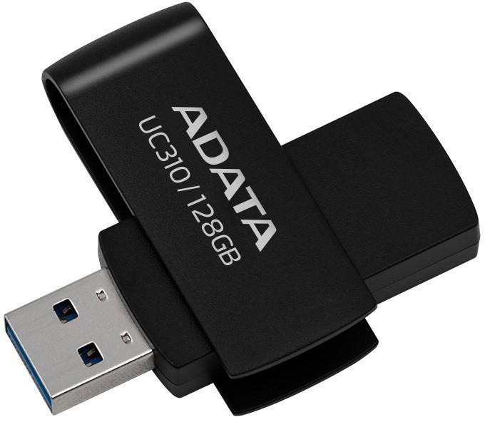 128Gb AData UC310 UC310-128G-RBK, USB3.2, Black