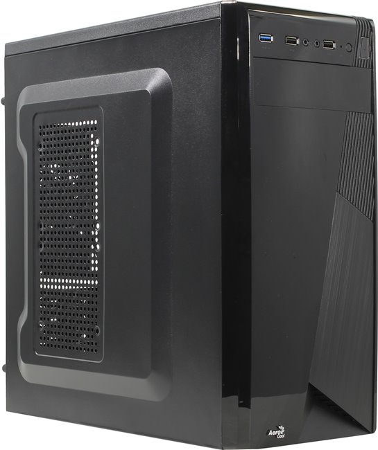 Корпус Aerocool CS-1101 черный, без БП, ATX