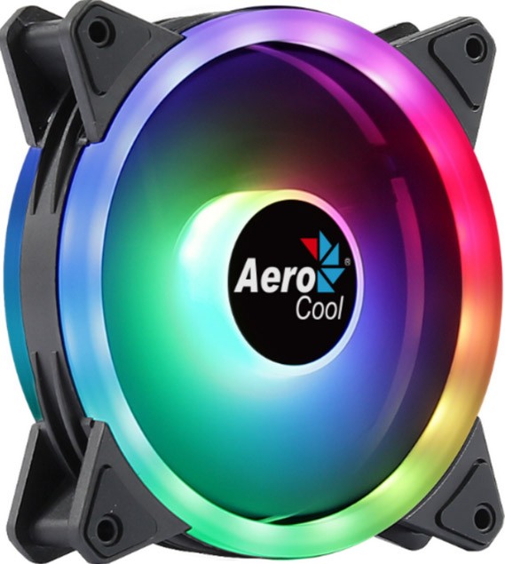 Вентилятор 12x12см Aerocool Duo 12, ARGB