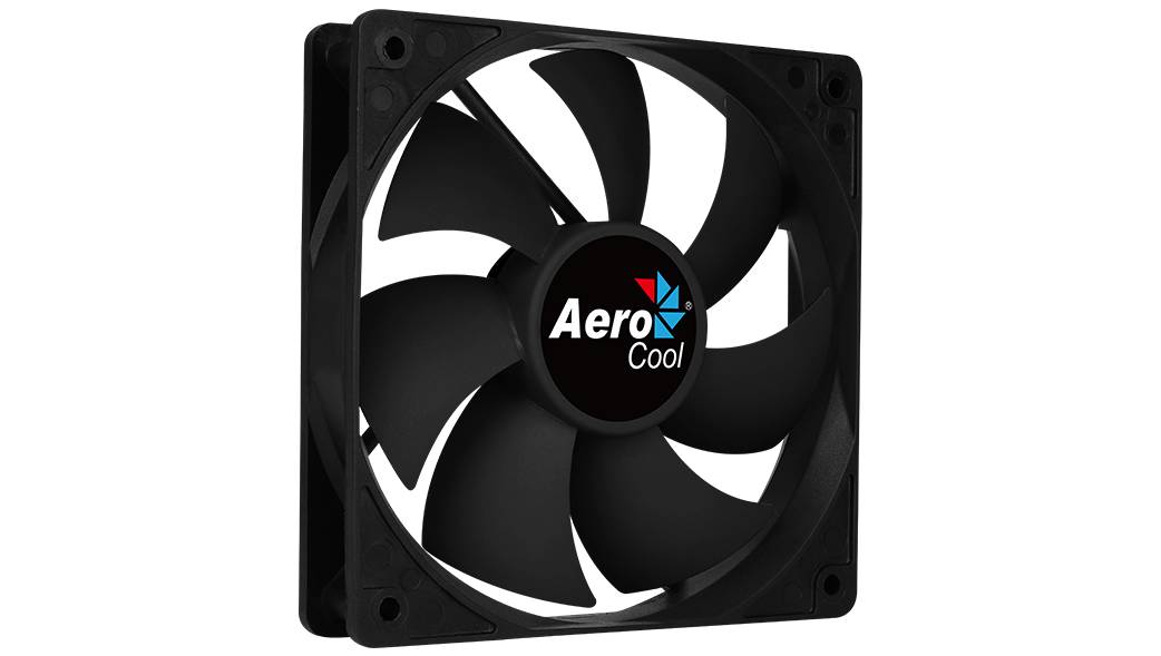 Вентилятор 12x12см Aerocool Force 12 PWM Black