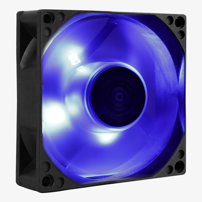 Вентилятор 8x8см Aerocool Motion 8 Blue-3P