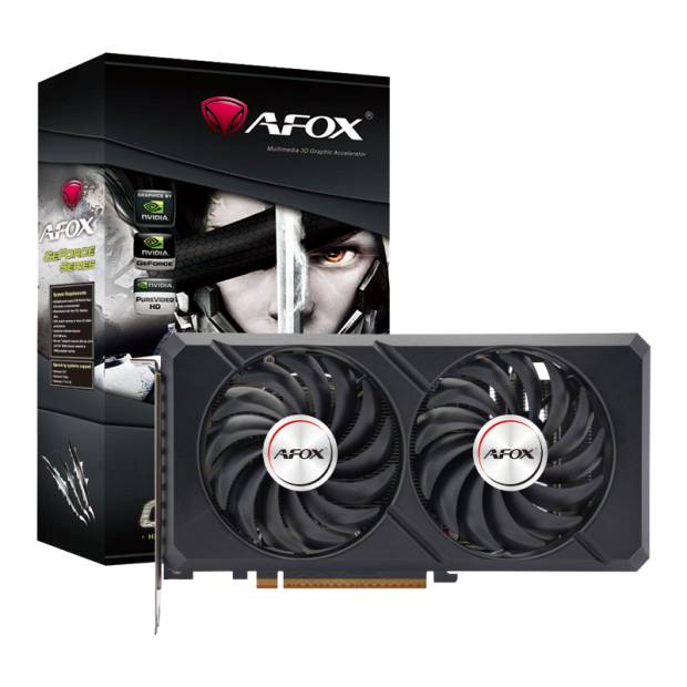 Видеокарта GeForce RTX 5050, 8Gb GDDR6 128bit, Afox RTX 5050 GAMING 8GB AF5050-8GD6H7-V2, RTL