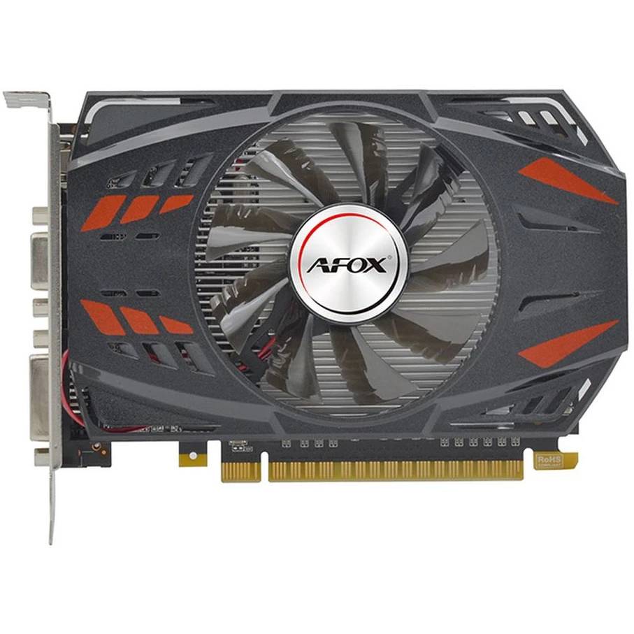 Видеокарта GeForce GT 740, 4Gb GDDR5 128bit, AFox AF740-4096D5H3-V3, (ТОЛЬКО В СОСТАВЕ ПЭВМ)