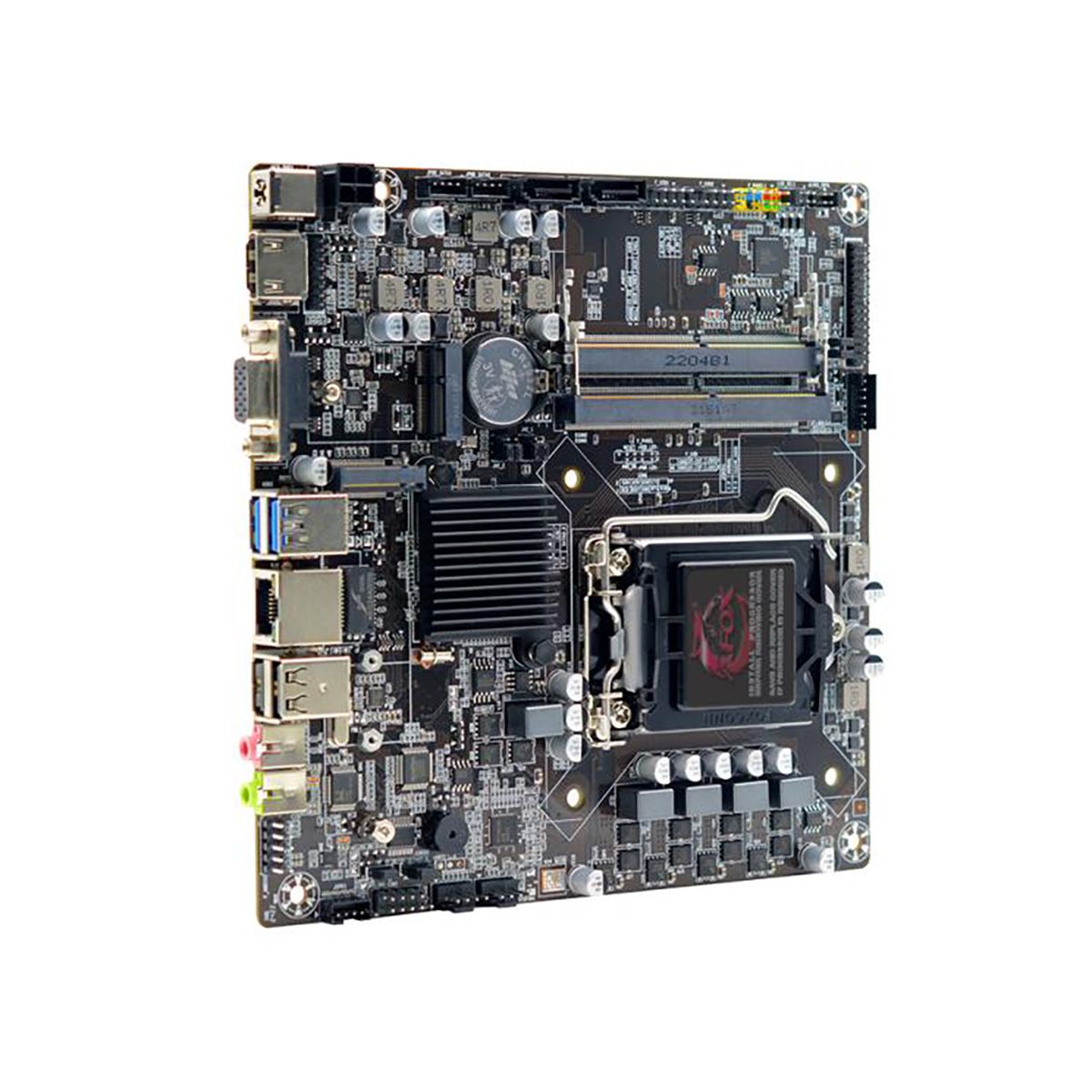 Материнская плата Afox AFH510-MI-V2, LGA1200, (VGA, HDMI), 2xDDR IV SODIMM, mini-ITX
