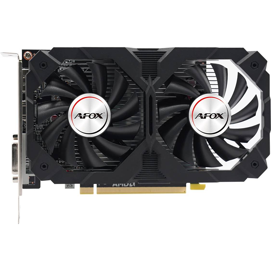 Видеокарта Radeon RX 550, 2Gb GDDR5 128bit, AFox AFRX550-2048D5H2-V4, RTL