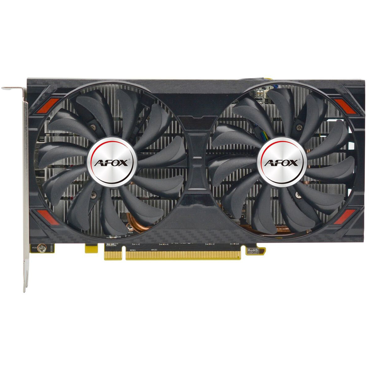 Видеокарта Radeon RX 5500, 8Gb DDR6 128bit, Afox AFRX5500-8GD6H4, RTL