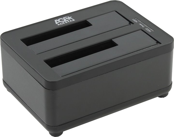Док-станция для HDD AGEStar 3UBT8, SATA III - USB3.0, черный