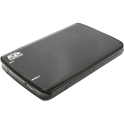 Внешний BOX AgeStar 3UB2A12, 2.5", SATA - USB3.0, черный