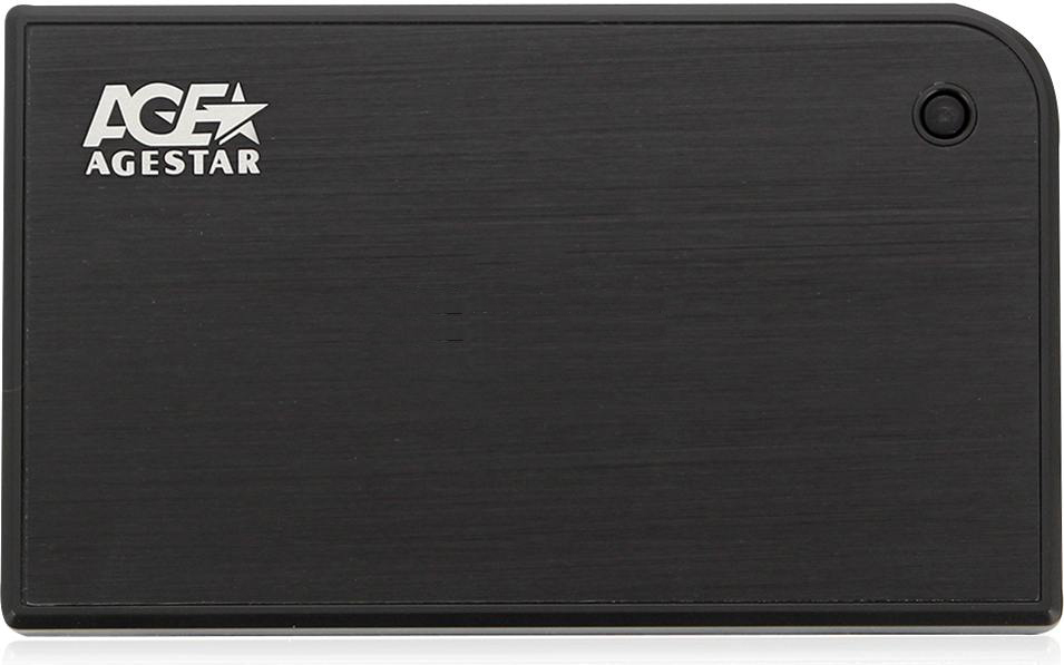 Внешний BOX AgeStar 3UB2A14, 2.5", SATA - USB3.0, черный