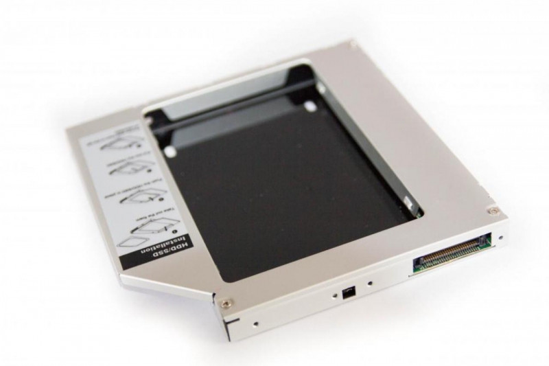 Шасси AgeStar ISMR2S для установки 2.5" SATA HDD/SSD в IDE отсек оптического привода ноутбука 12.7мм