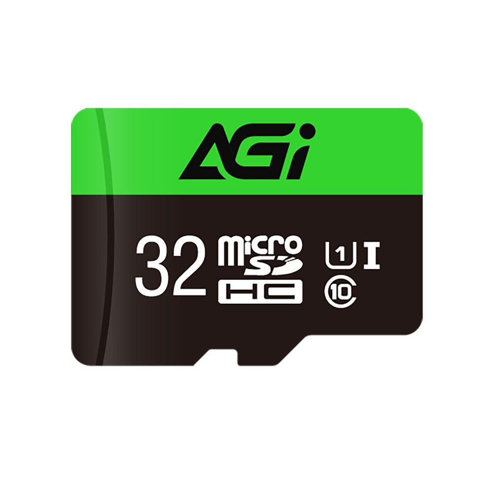 Карта памяти 32Gb AGI AGI032GU1TF138, SD Micro, SDXC Class 10, UHS-I U1, переходник