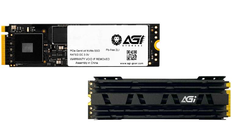 1Tb SSD AGI AI838 AGI1T0G44AI838, (7420/5100), NVMe M.2