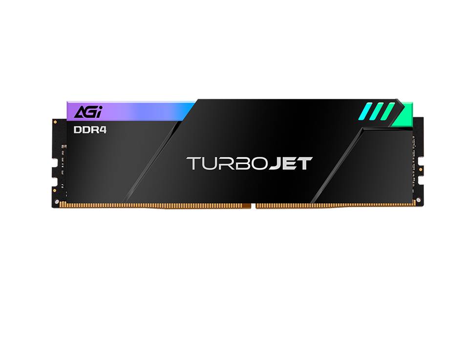 Оперативная память 32Gb AGI Turbojet RGB AGI3EPC16UD848, DDR IV, PC-28800, 3600MHz, kit 2x16Gb