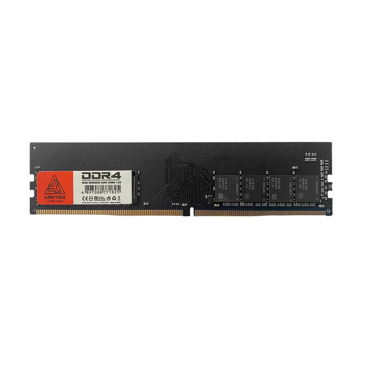 Оперативная память 16Gb Arktek AKD4S16P3200, DDR IV, PC-25600, 3200MHz
