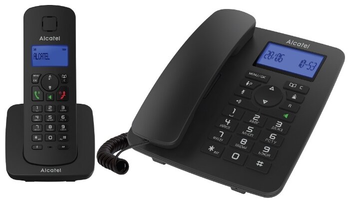 Телефон DECT Alcatel M350 COMBO, черный