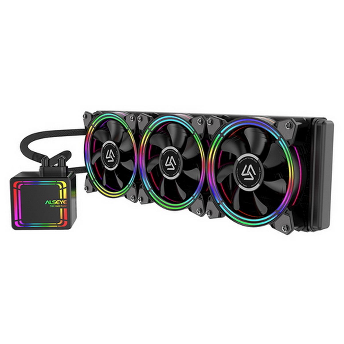 Жидкостное охлаждение Alseye H360-4.0 (AS.02.02.0023), 210W (LGA1700 Ready)