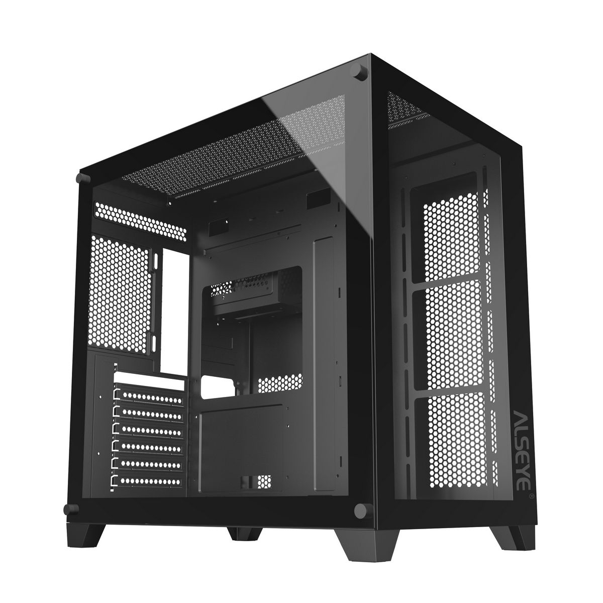 Корпус Alseye Knight-B (4 fans), без БП, ATX