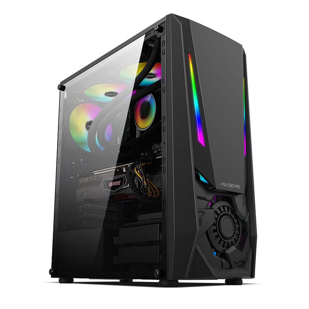 Корпус Alseye Reactor-B, без БП, ATX