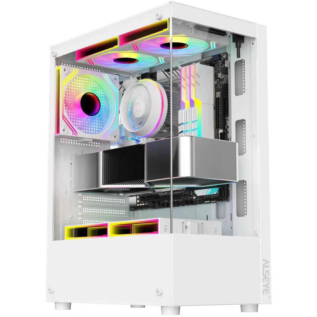 Корпус Alseye Spider-W, без БП, ATX