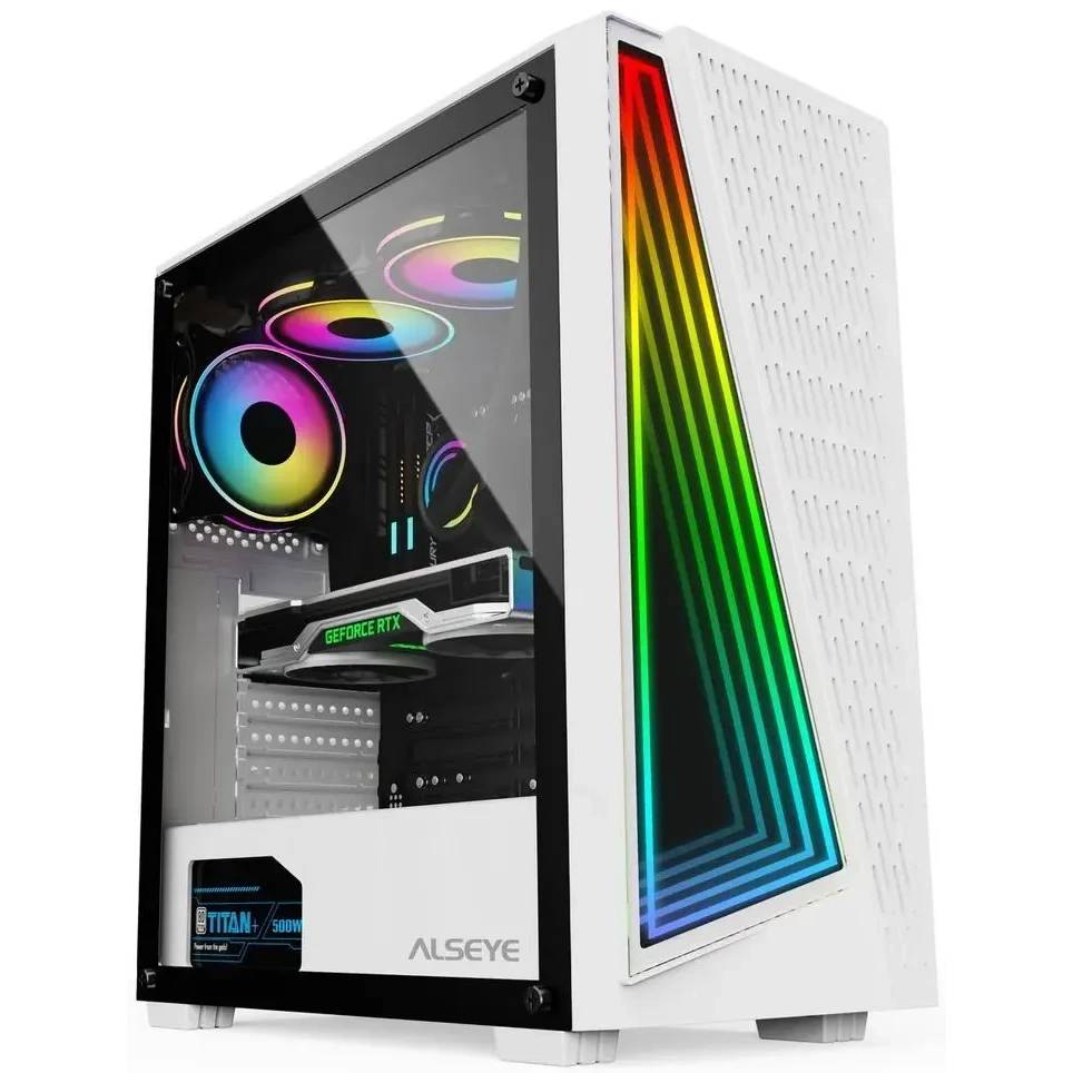 Корпус Alseye X3-W, без БП, ATX