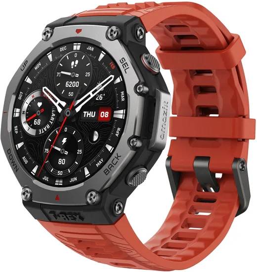 Смарт часы Amazfit T-Rex 3 A2323 Lava Red