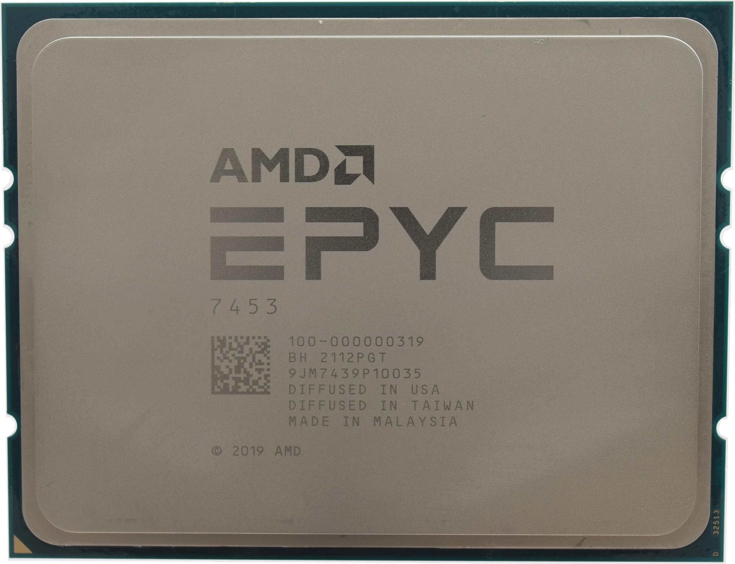 Процессор AMD EPYC 7453, 2.75GHz, SP3, 28 cores, OEM