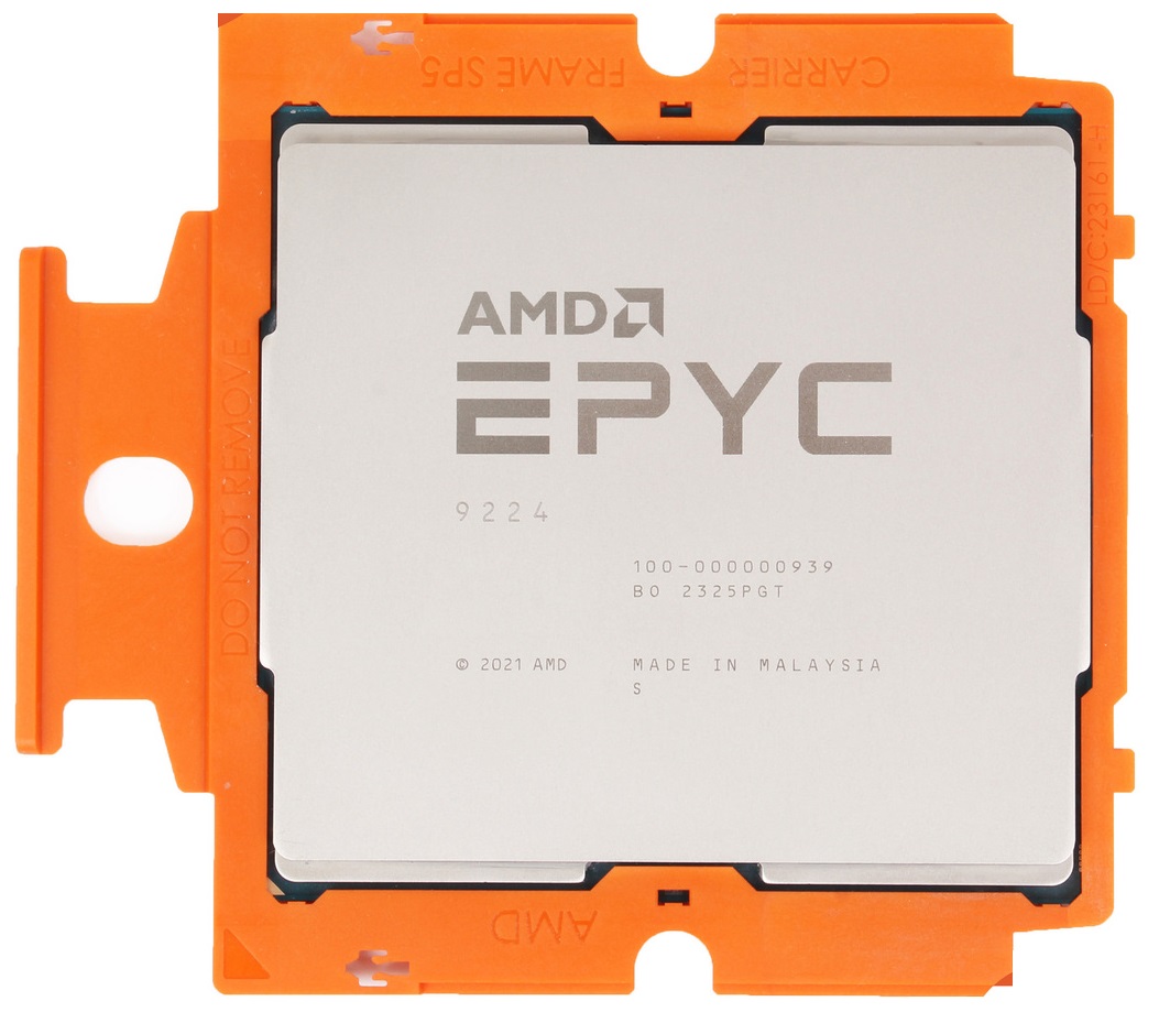 Процессор AMD EPYC 9224, 2.5GHz, SP5, 24 cores, OEM