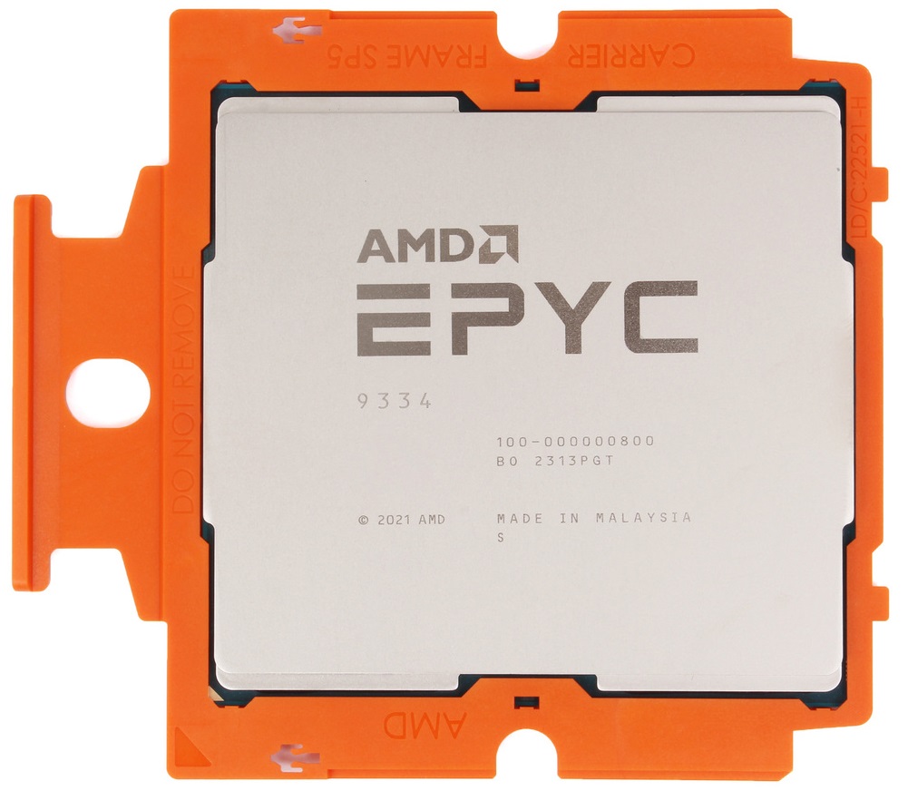 Процессор AMD EPYC 9334, 2.7GHz, SP5, 32 cores, OEM