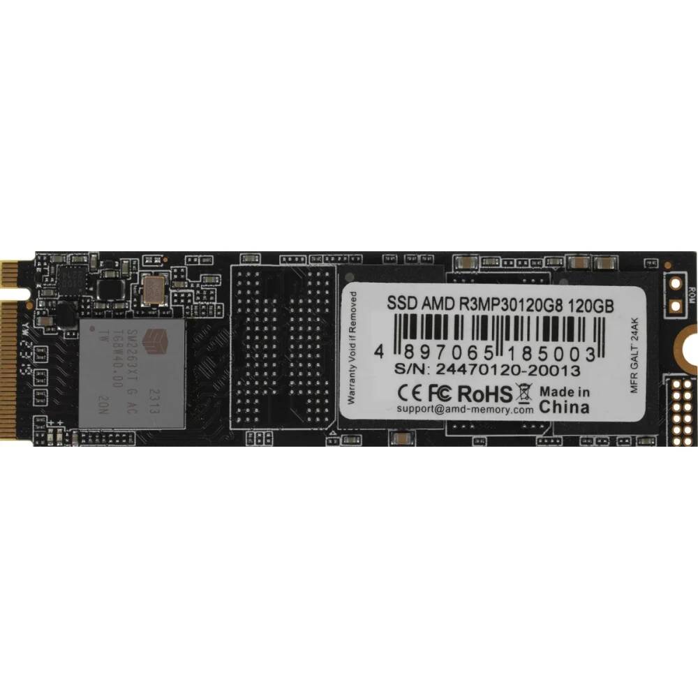 120Gb SSD AMD Radeon R3 R3MP30120G8, NVMe M.2