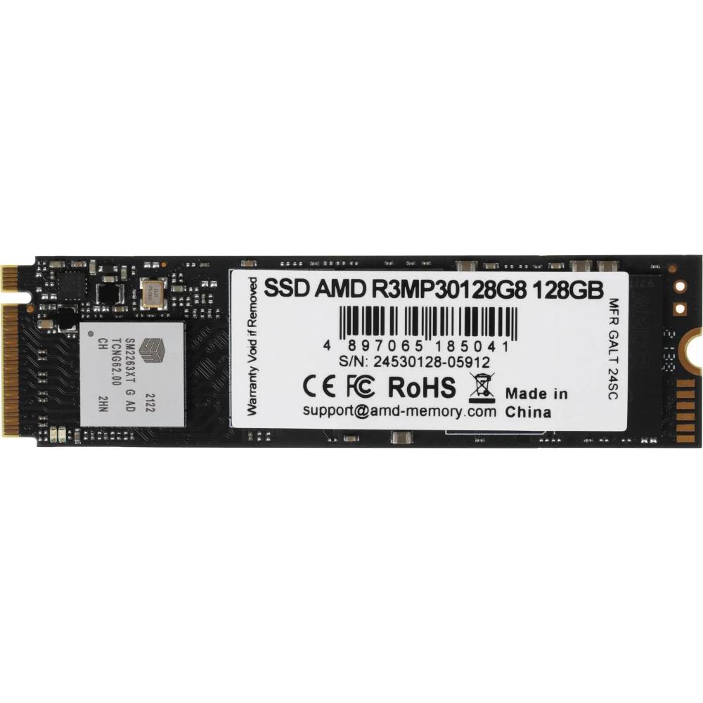128Gb SSD AMD Radeon R3 R3MP30128G8, (1800/1250), NVMe M.2