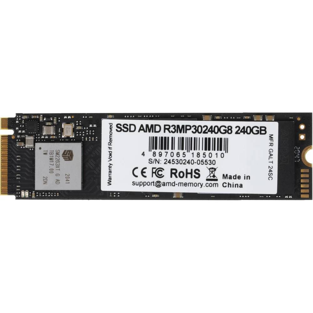 240Gb SSD AMD Radeon R3 R3MP30240G8, (2000/1300), NVMe M.2