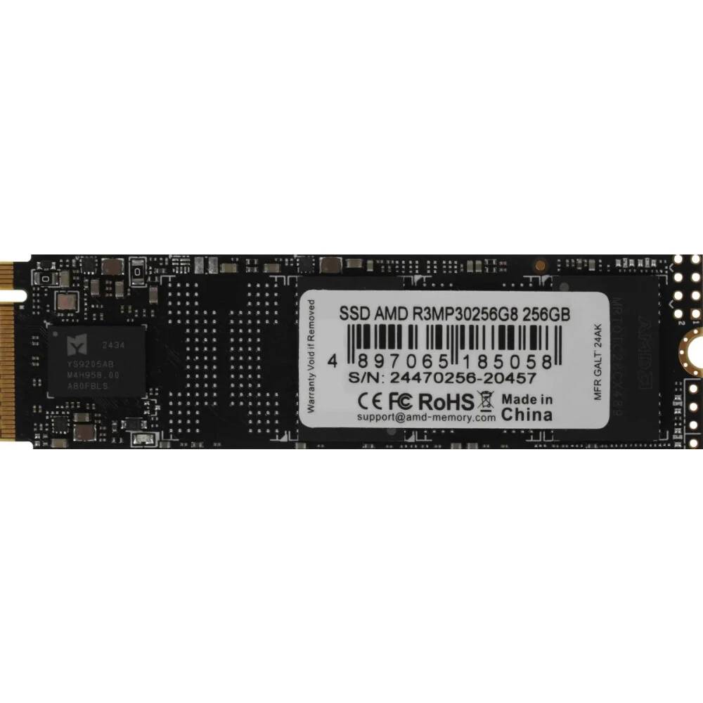 256Gb SSD AMD Radeon R3 R3MP30256G8, NVMe M.2