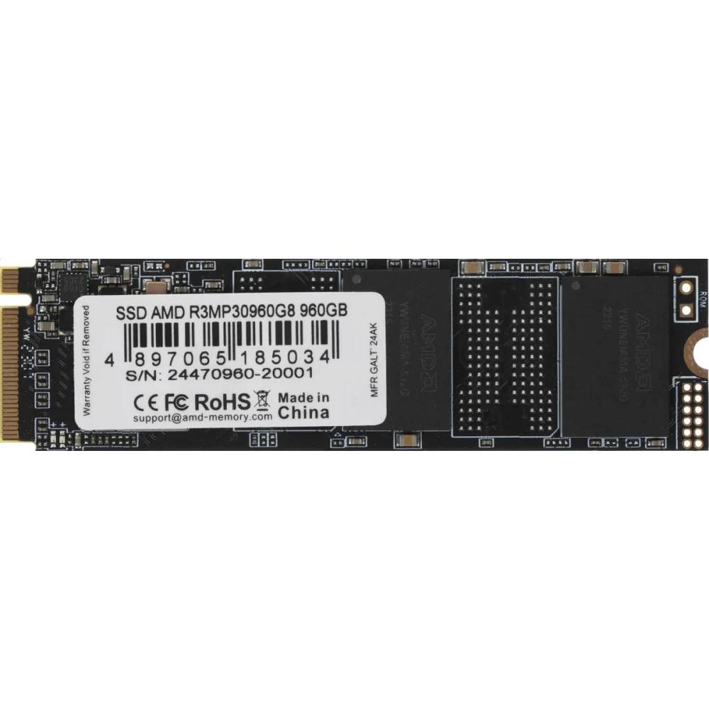 960Gb SSD AMD Radeon R3 R3MP30960G8, NVMe M.2