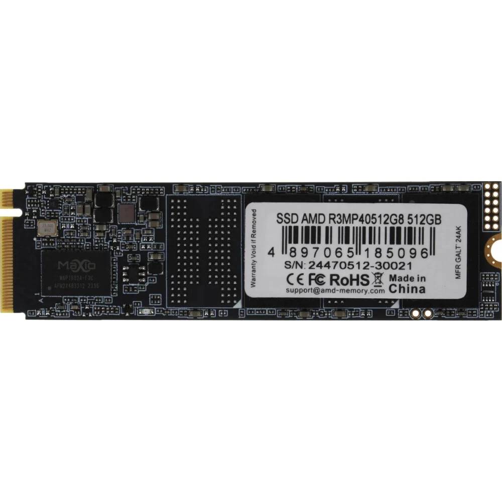 512Gb SSD AMD Radeon R3 R3MP40512G8, NVMe M.2
