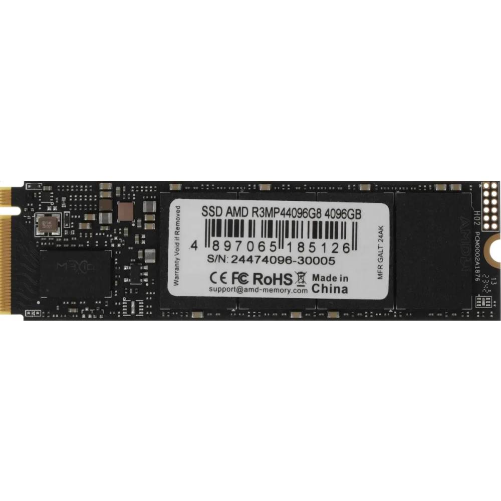 4Tb SSD AMD Radeon R3 R3MP44096G8, NVMe M.2
