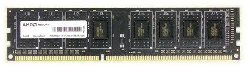 Оперативная память 8Gb AMD Radeon R5 Entertainment R538G1601U2S-UO, DDR III, PC-12800, 1600MHz, 1.5V
