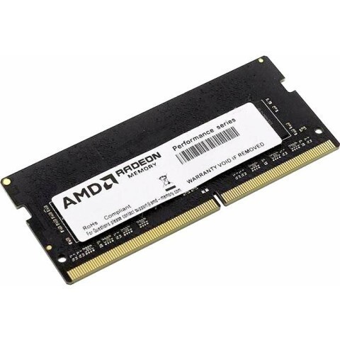 Оперативная память для ноутбука 8Gb AMD Radeon R7 Performance R748G2133S2S-UO, SODIMM DDR IV, PC-17000, 2133MHz