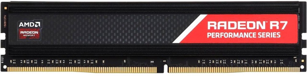 Оперативная память 16Gb AMD Radeon R7 Performance Black R7S416G2606U2S, DDR IV, PC-21300, 2666MHz